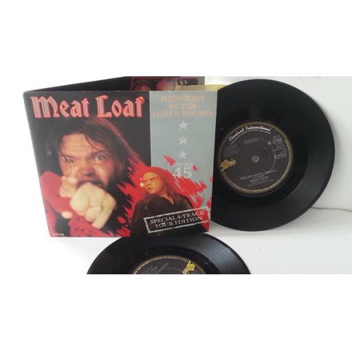 MEATLOAF midnight at the lost and found, tour editon gatefold, 2 x 7" single, A 3748