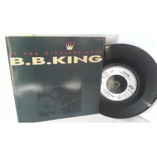 B.B KING in the midnight hour, 7 inch single, MCA 1196