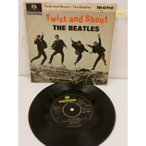 THE BEATLES twist and shout, 7 inch single, GEP 8882