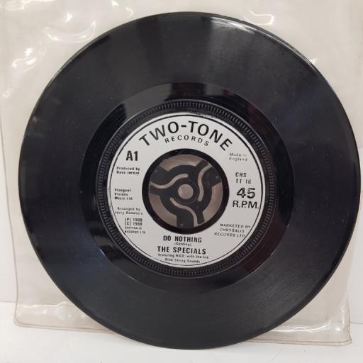 THE SPECIALS, do nothing, B side maggie's farm, CHS TT 16, 7" single