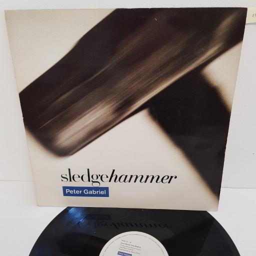 PETER GABRIEL, sledgehammer, B side don't break this rhythm & I have the touch 85 remix , PGS 112, 12" single