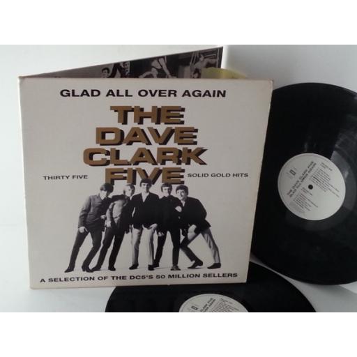 THE DAVE CLARK FIVE glad all over again, double album, gatefold, EMTV 752