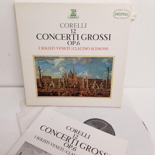 Corelli, I Solisti Veneti / Claudio Scimone ‎– Concerto Grossi Op.6, NUM 750163, 3x12" LP, box set