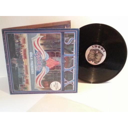 STYX Paradise Theatre EXCLUSIVE LASER ETCHED DISC