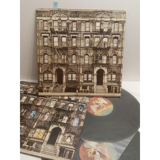 LED ZEPPELIN physical graffiti SSK 89400 1st UK press 494 KINGS ROADS LONDON SW10