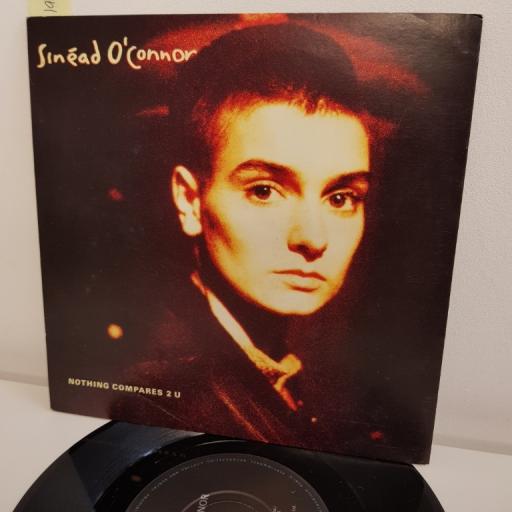 SINEAD O'CONNOR, nothing compares 2 u, B side jump in the river, ENY 630, 7" single