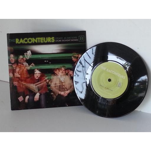 THE RACONTEURS steady as she goes, 7 inch single