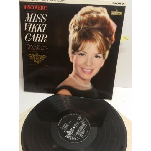 VIKKI CARR discover Miss Vikki Carr "there's no one quite like her!" MONO LBY1208