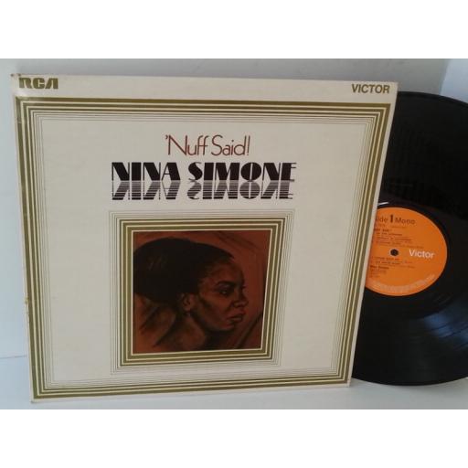 NINA SIMONE nuff said RD7979