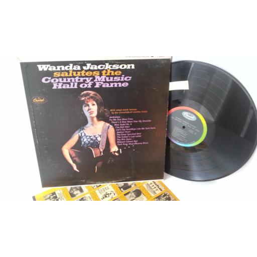 WANDA JACKSON wanda jackson salutes the country music hall of fame, T 2606