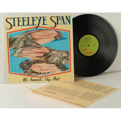 STEELEYE SPAN, All around my hat. With insert to correctly view anamorphic pi...