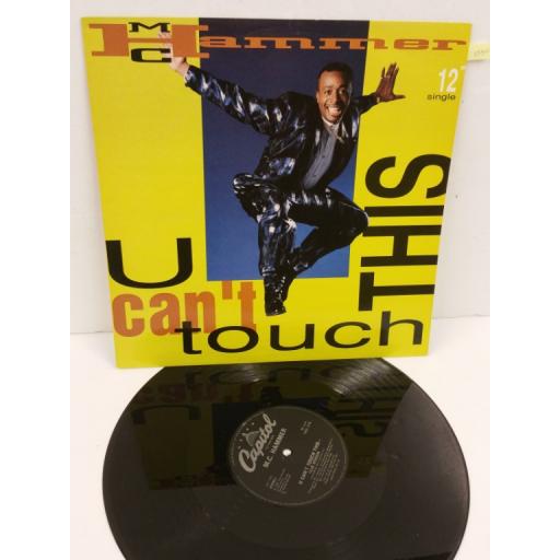MC HAMMER u can't touch this, 12 inch single, 12CL 578