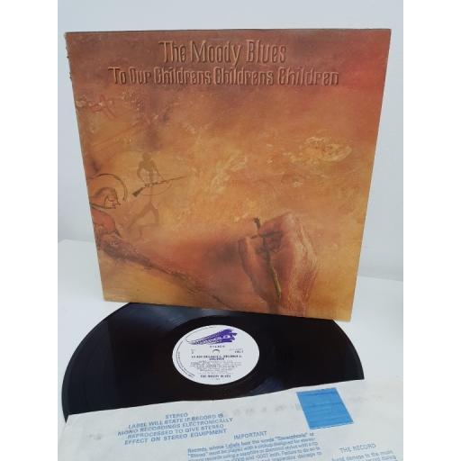 THE MOODY BLUES to our childrens children, gatefold sleeve, THS 1