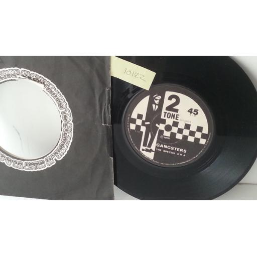 THE SPECIAL A.K.A / THE SELECTER gangsters / the selecter, TT1, 7" single