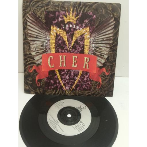 CHER love and understanding. 7 inch picture sleeve. GFS 5.