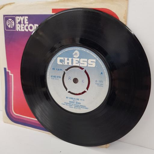 CHUCK BERRY, my ding-a-ling, B side let's boogie, 6145 019, 7" single