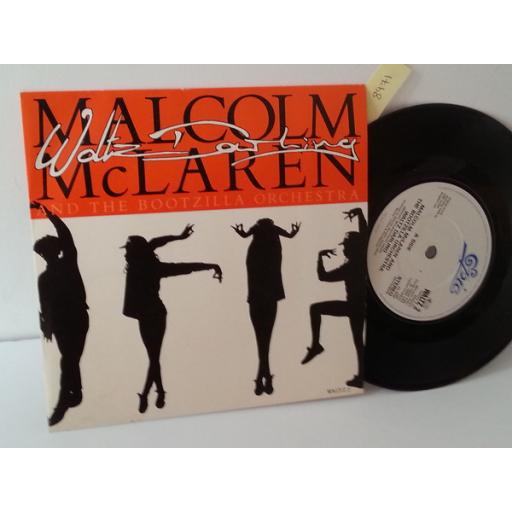 MALCOLM MCLAREN AND THE BOOTZILLA ORCHESTRA waltz darling, WALTZ 2, 7 inch single