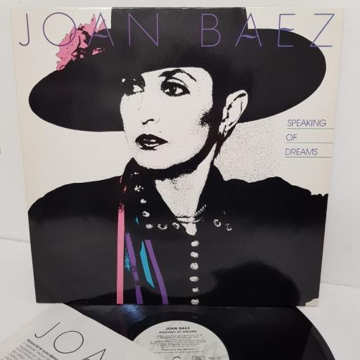JOAN BAEZ, speaking of dreams, VGC 12, 12" LP