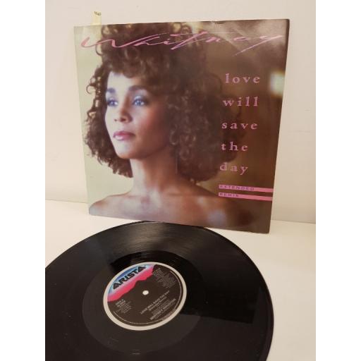WHITNEY HOUSTON, love wil save the day, 611 516, 12" single