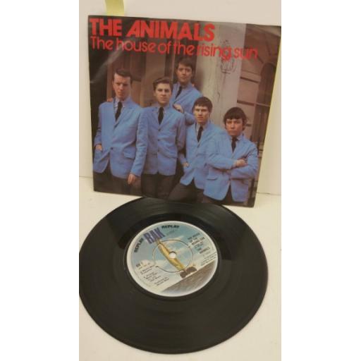 THE ANIMALS the house of the rising sun, 7 inch single, RR 1