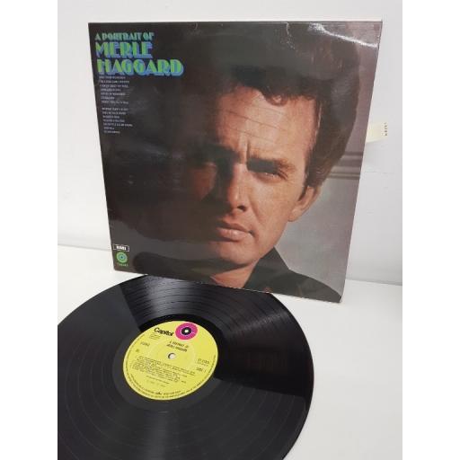 MERLE HAGGARD, a portrait of merle haggard with the stranglers, ST 21531, 12"LP