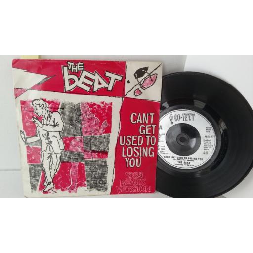 THE BEAT can't get used to losing you, 7 inch single, FEET 17