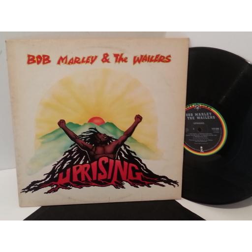 BOB MARLEY AND THE WAILERS uprising, ILPS 9596. TEXTURED Sleeve