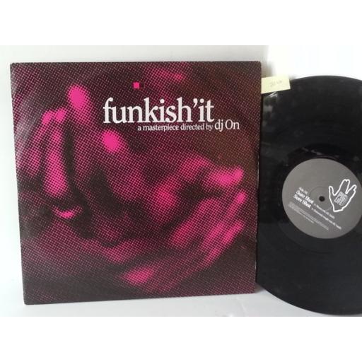DJ ON funkish'it, 12 inch single, 4 tracks, PLR 008