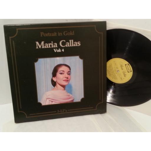 MARIA CALLAS portrait in gold vol. 4, 30017, 5 x lp, boxset.