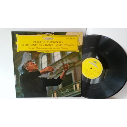 PETER TSCHAIKOWSKY, BERLINER PHILHARMONIKER, HERBERT VON KARAJAN symphone nr. 6 h-moll, pathetique, 138 921