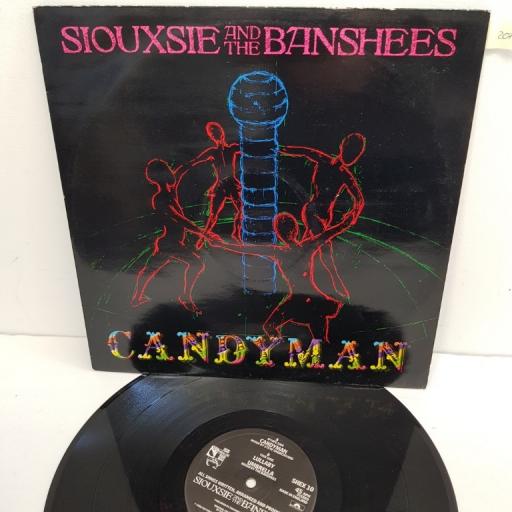 SIOUXSIE AND THE BANSHEES, candyman, B side lullaby & umbrella, SHEX 10, 12" single