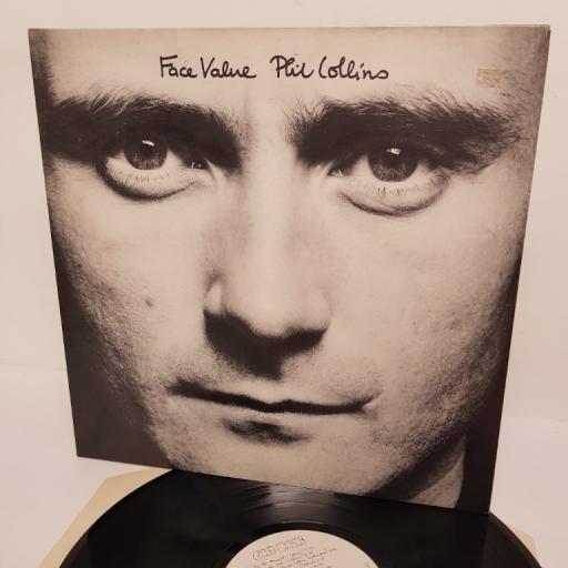 PHIL COLLINS, face value, V2185, 12" LP