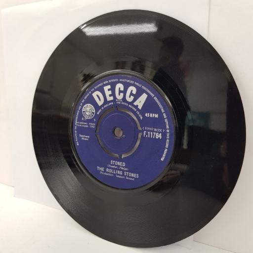 THE ROLLING STONES, I wanna be your man, B side stoned, F.11764, 7" single