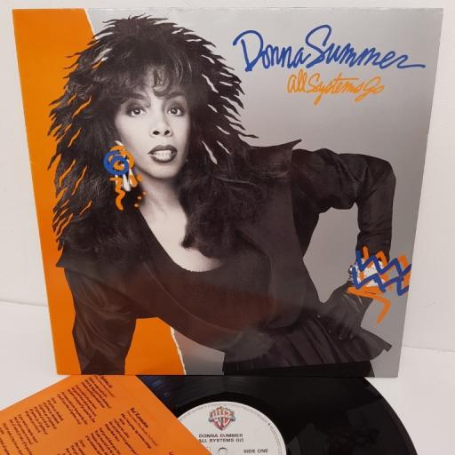DONNA SUMMER, all systems go, WX 130, 12" LP
