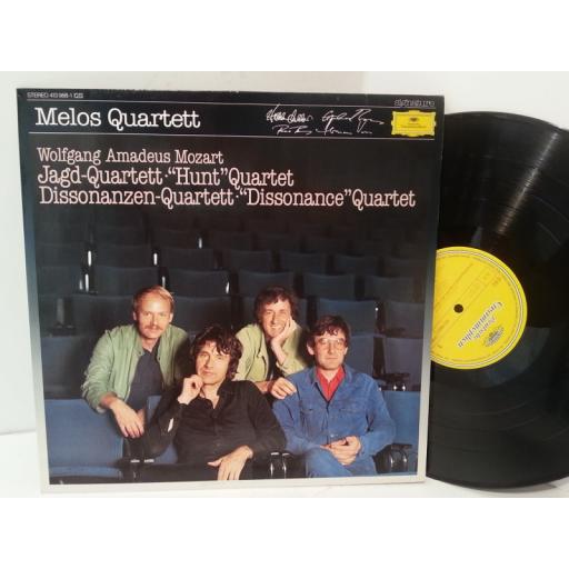MELOS QUARTETT/ MOZART jagd / dissonanzen quartett, 413 988-1