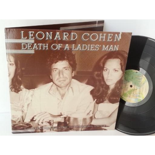 LEONARD COHEN death of a ladies man