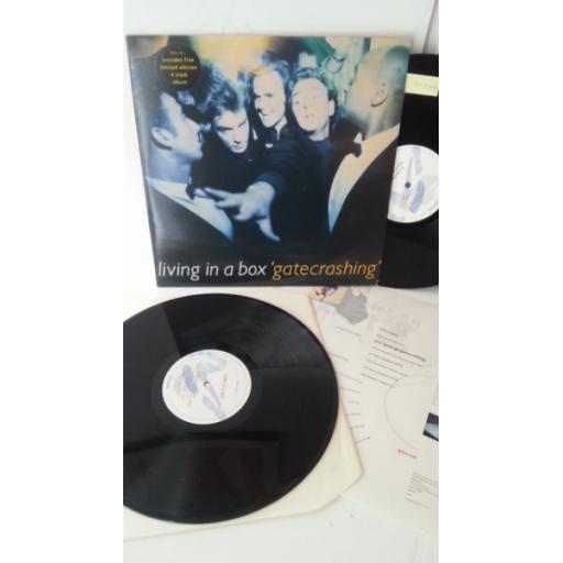 LIVING IN A BOX gatecrashing, DCDL 1676, double album, limited edition