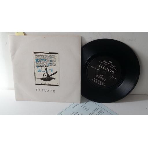 ELEVATE judas / red, flower 001, LTD ED No.333 7" single