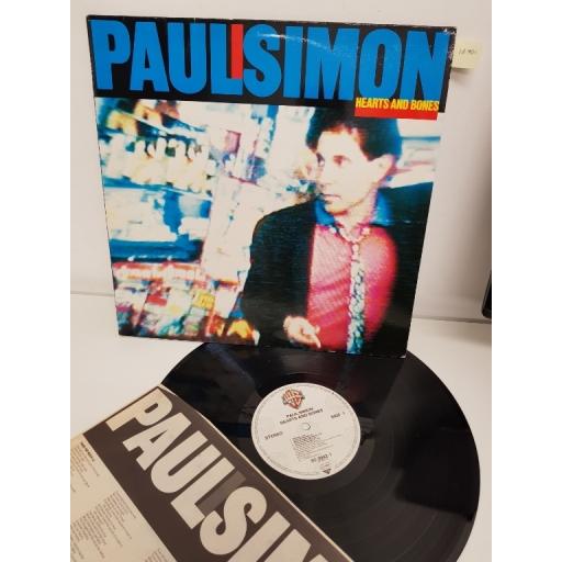 PAUL SIMON, hearts and bones, 92-3942-1, 12" LP