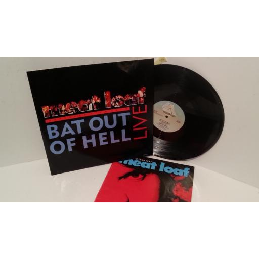 MEATLOAF bat out of hell extended live edit PLUS 20/20 world tour 1987 programme, RIST 41