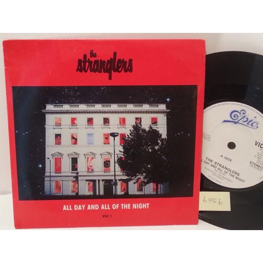 THE STRANGLERS all day and all of the night, 7" single, VICE 1