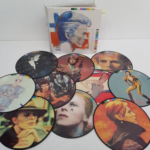 DAVID BOWIE, fashions, BOW 100, 10x7", picture disc compilation