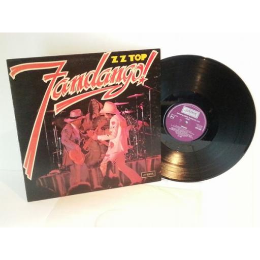 Z Z Top FANDANGO. First UK pressing 1975