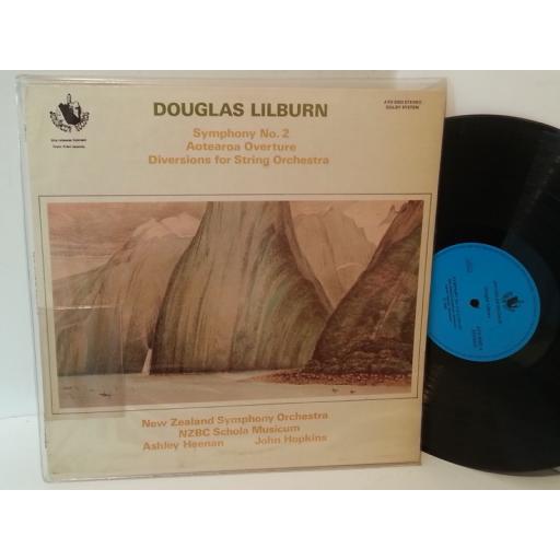 DOUGLAS LILBURN symphony no. 2, aotearoa overture, diversions for string orchestra, ATD 8203