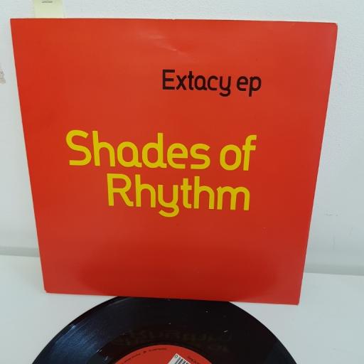 SHADES OF RHYTHM - EXCTASY EP, extacy, B side, dance to the rhythm, Zang 24, 7" EP