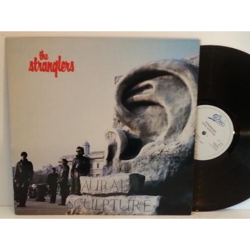The Stranglers AURAL SCULPTURE. WITH FREE ONE SIDED SINGLE. 12" vinyl LP. 450448 1