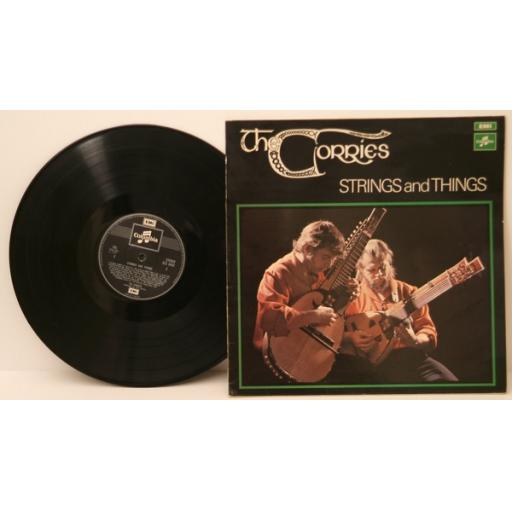 THE CORRIES, Strings and Things. Top copy. Very rare. First UK pressing 1970....