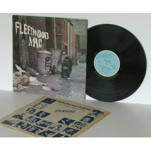 FLEETWOOD MAC Peter greens Fleetwood Mac UK pressing 1973 CBS Embassy [Vinyl]