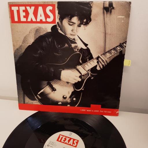 TEXAS, i don't want a lover (full version) 12" , TEX 112
