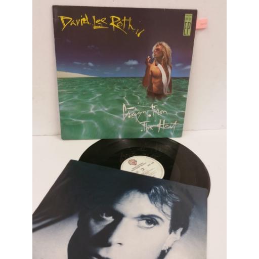 DAVID LEE ROTH crazy from the heat, 12 inch single, 925 222-1